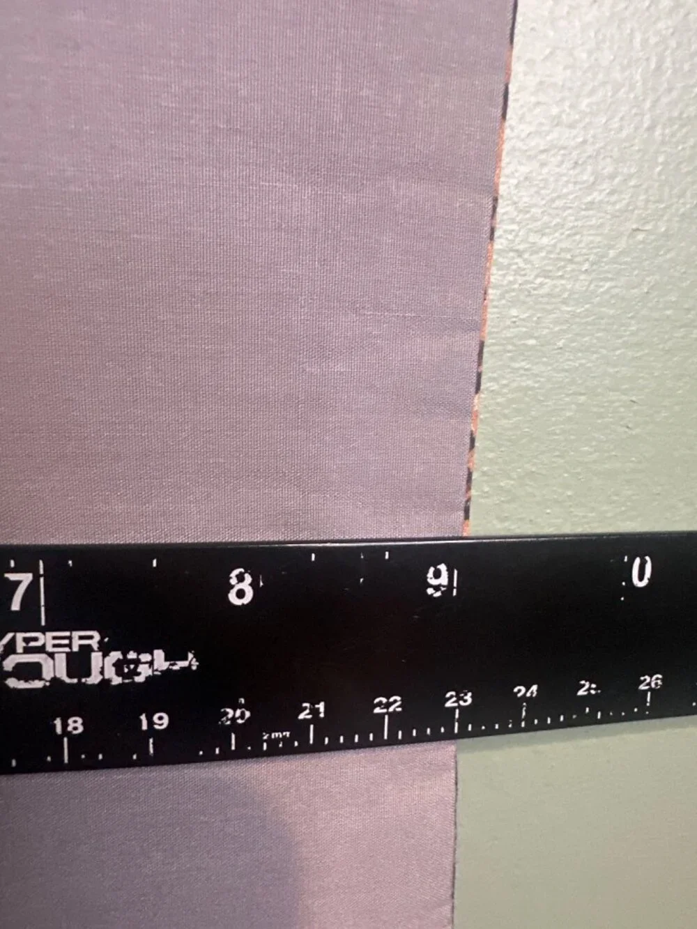 Handmade fabric wall
